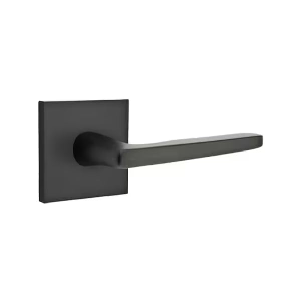 Emtek Hermes Interior Mortise Lever with Square Rosette