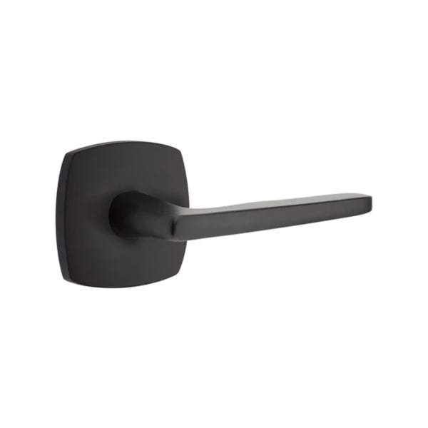 Emtek Hermes Interior Mortise Lever with Urban Rosette