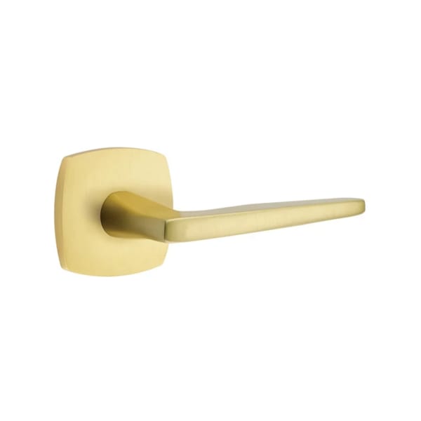 Emtek Hermes Interior Mortise Lever with Urban Rosette
