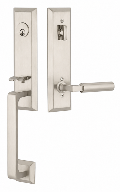 Emtek Transitional Heritage Monolithic Handleset