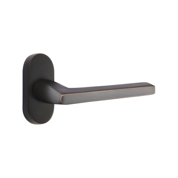 Emtek Athena Lever with 1.5" x 3" Oval Stretto Rosette