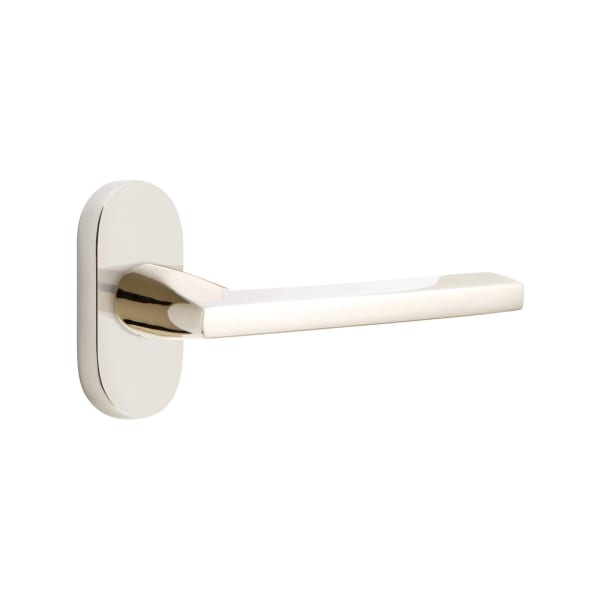 Emtek Athena Lever with 1.5" x 3" Oval Stretto Rosette