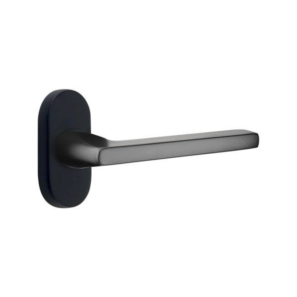 Emtek Helios Lever with 1.5" x 3" Oval Stretto Rosette