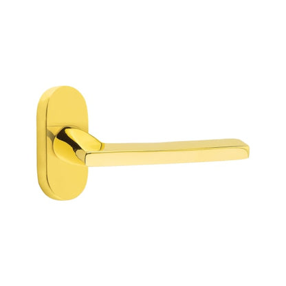 Emtek Athena Lever with 1.5" x 3" Oval Stretto Rosette