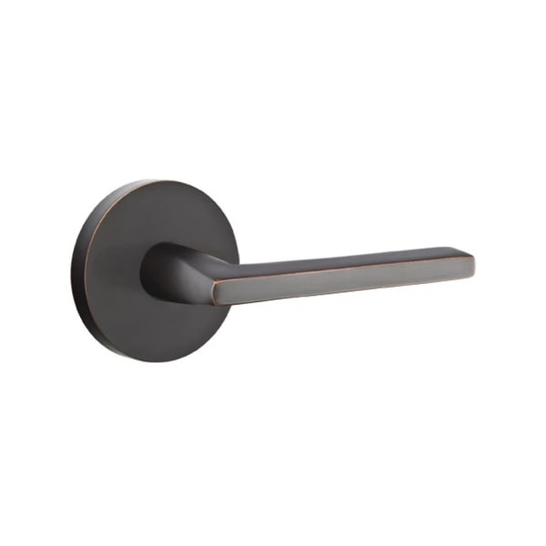 Emtek Helios Interior Mortise Lever with Disk Rosette