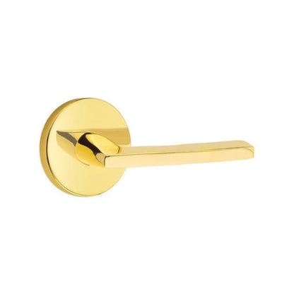 Emtek Helios Lever Handle with Disk Rosette