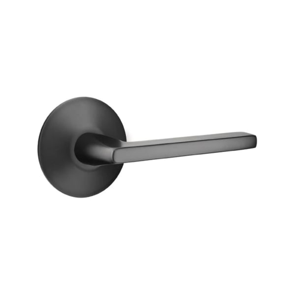 Emtek Helios Interior Mortise Lever with Modern Rosette