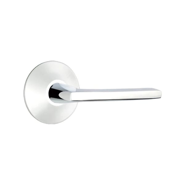 Emtek Helios Interior Mortise Lever with Modern Rosette