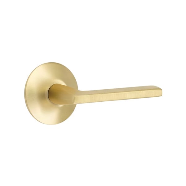 Emtek Helios Interior Mortise Lever with Modern Rosette