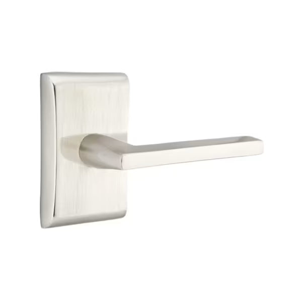 Emtek Helios Interior Mortise Lever with Neos Rosette
