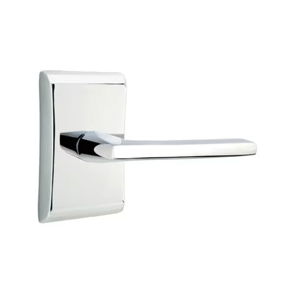 Emtek Helios Interior Mortise Lever with Neos Rosette