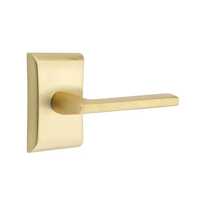 Emtek Helios Interior Mortise Lever with Neos Rosette