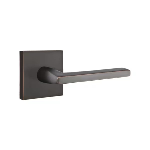 Emtek Helios Interior Mortise Lever with Square Rosette