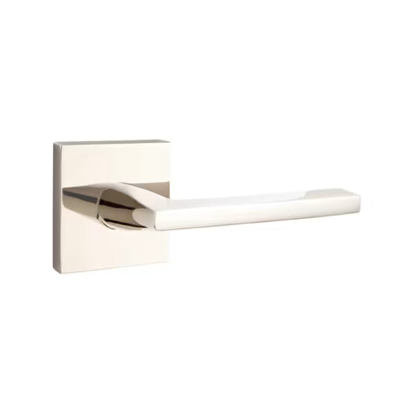 Emtek Helios Interior Mortise Lever with Square Rosette