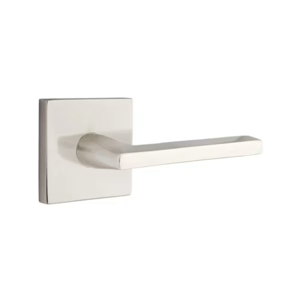 Emtek Helios Interior Mortise Lever with Square Rosette