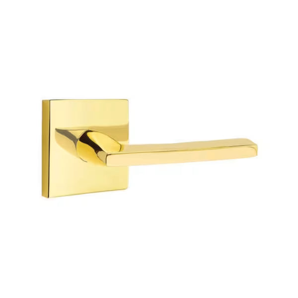 Emtek Helios Interior Mortise Lever with Square Rosette