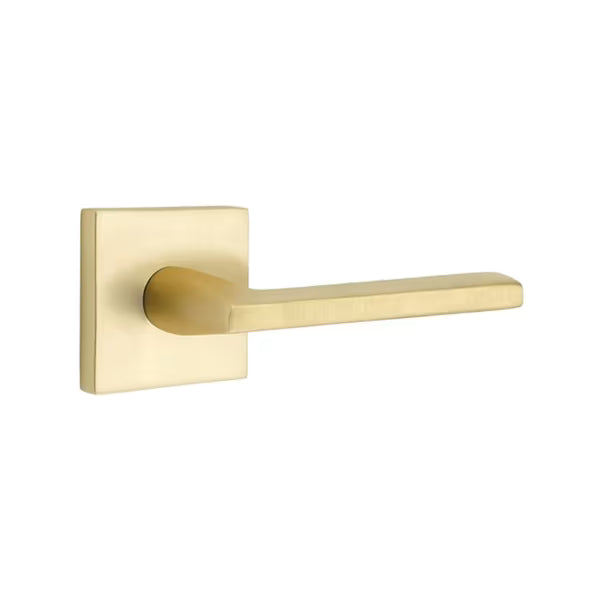 Emtek Helios Interior Mortise Lever with Square Rosette