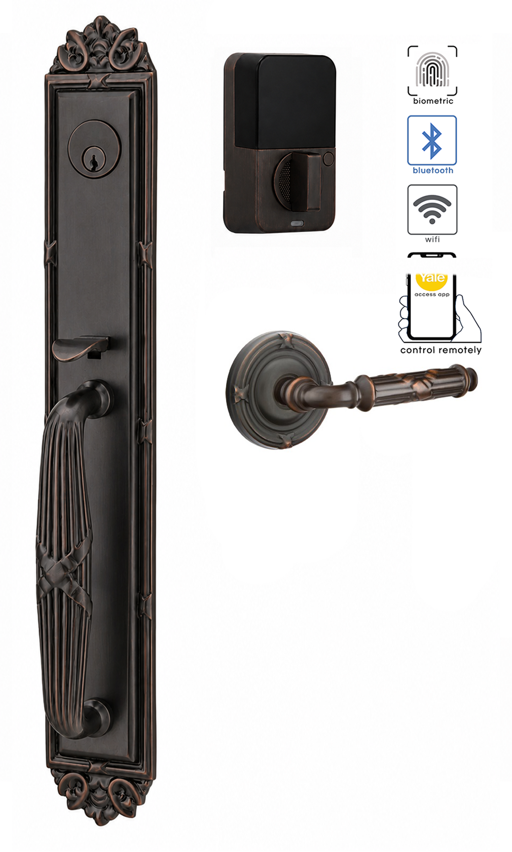 Emtek Imperial Entrance Handleset