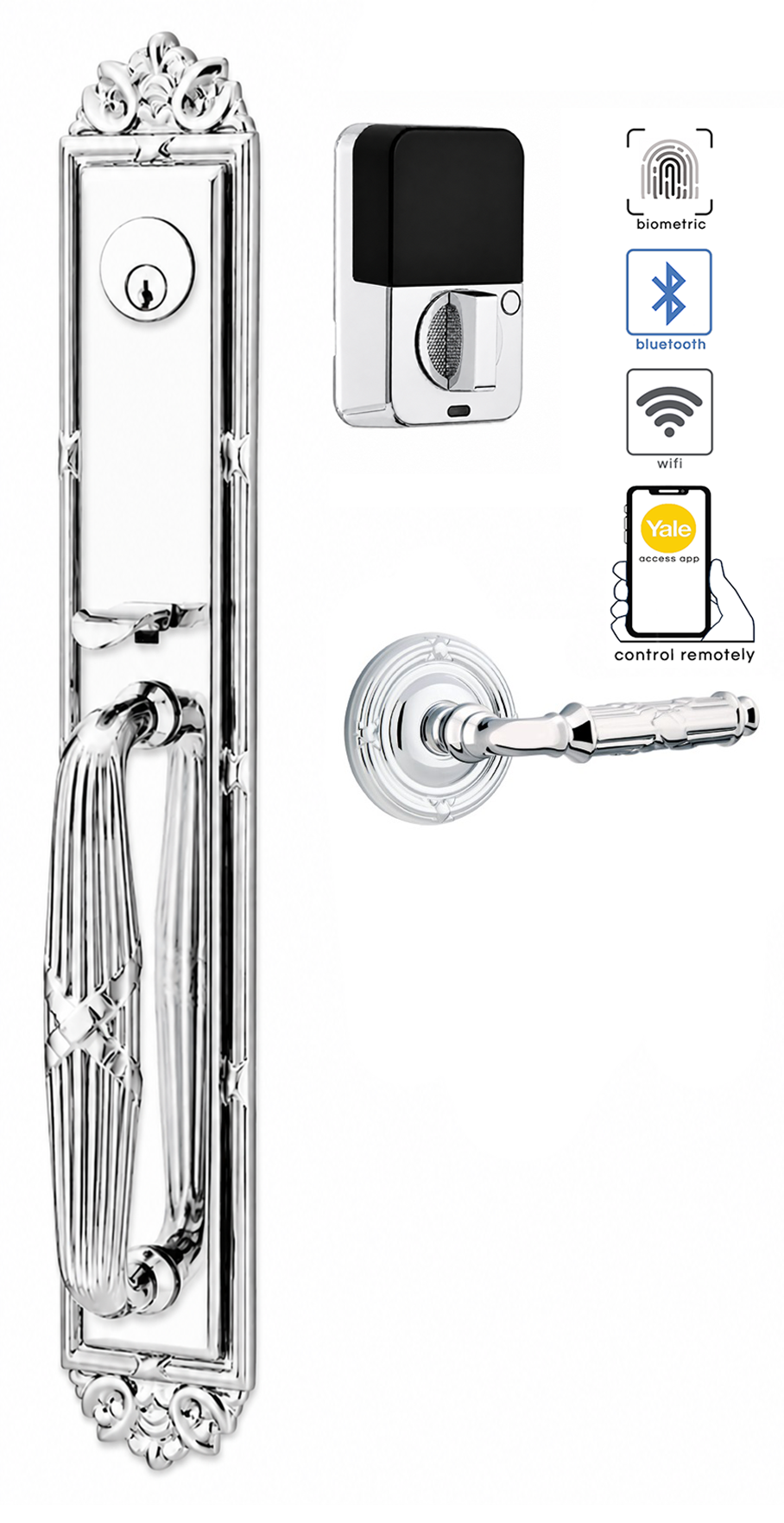 Emtek Imperial Entrance Handleset