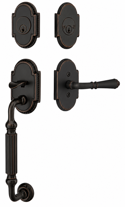 Emtek Knoxville Entrance Handleset