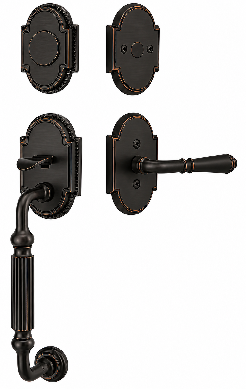 Emtek Knoxville Entrance Handleset