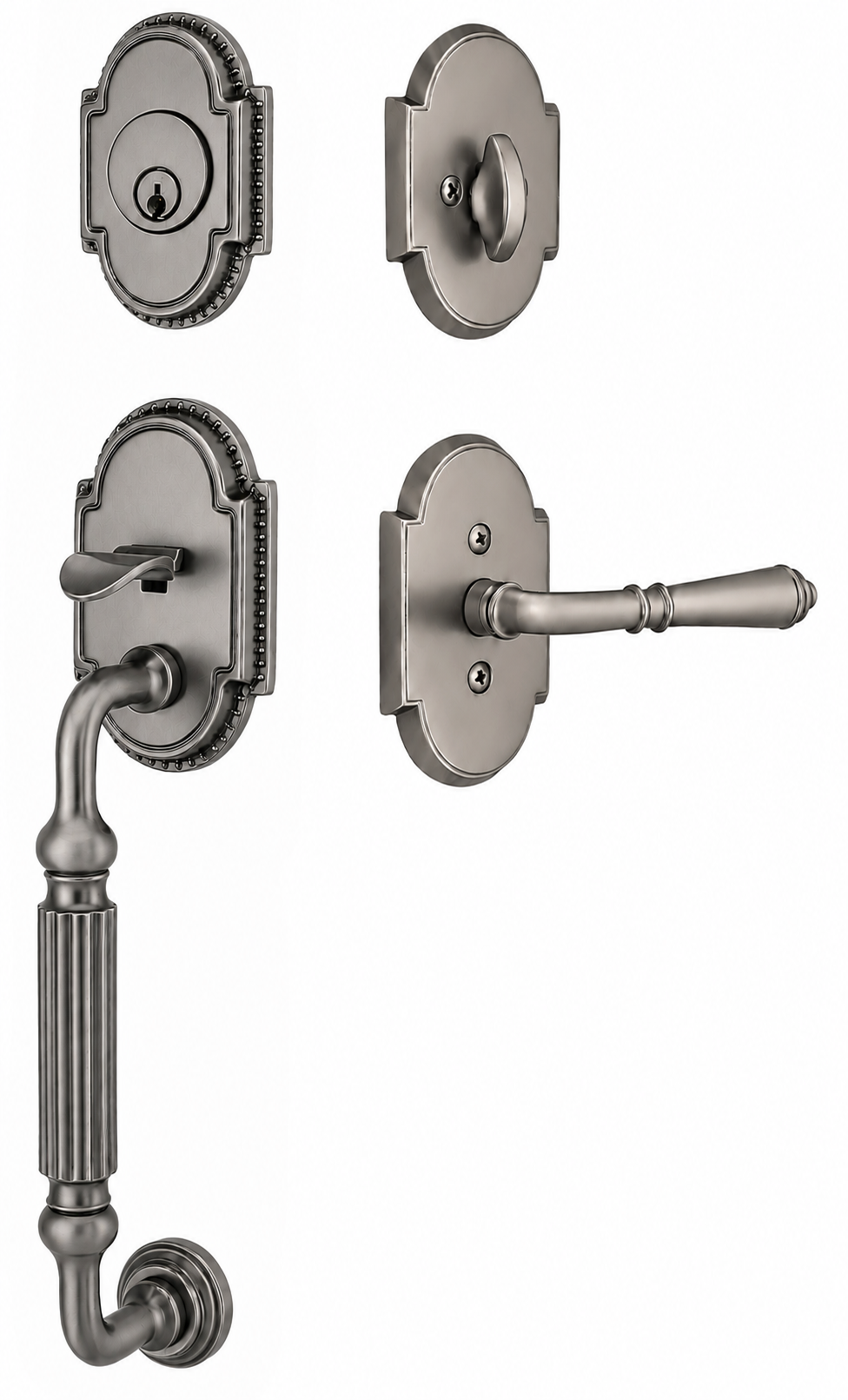 Emtek Knoxville Entrance Handleset