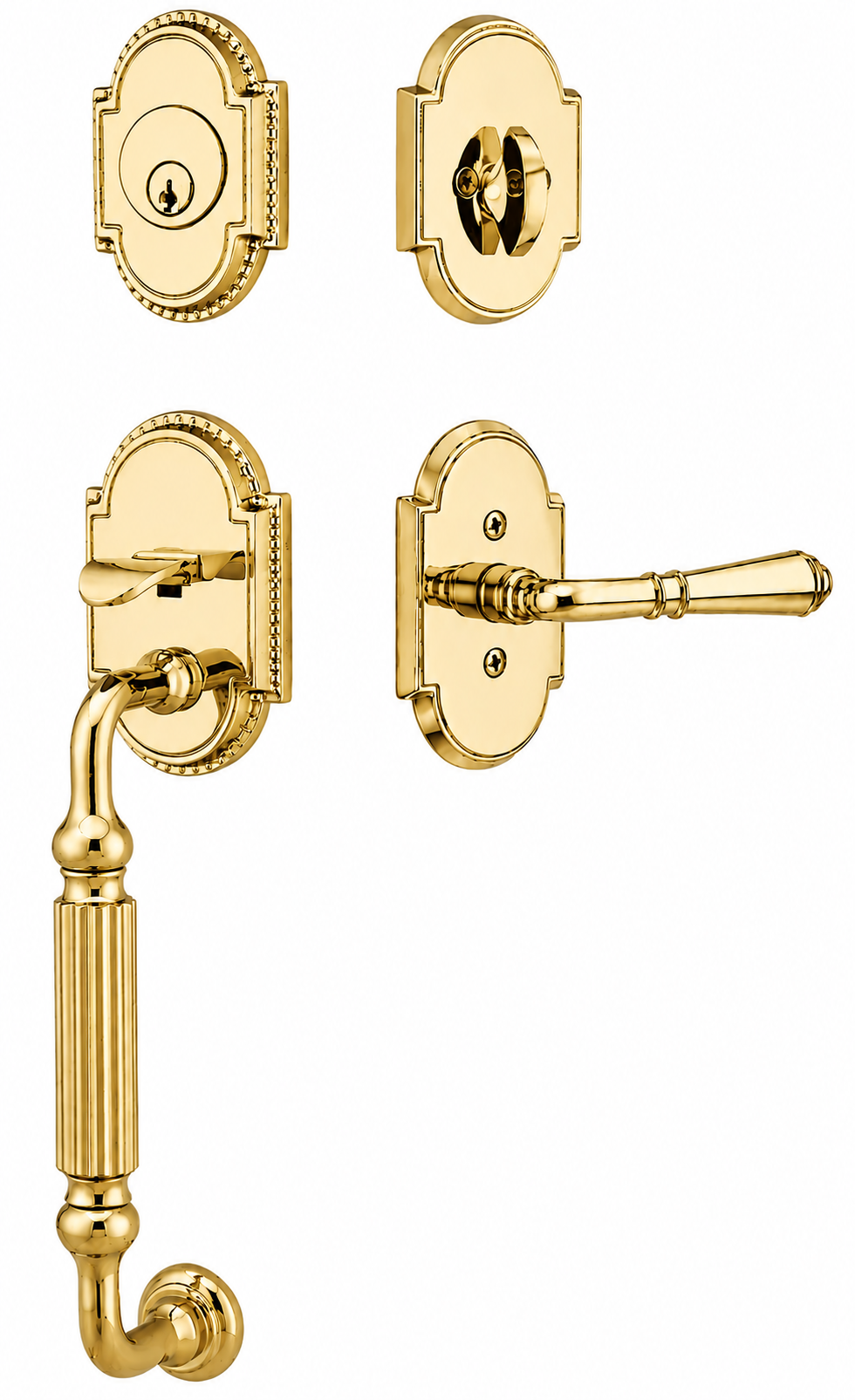 Emtek Knoxville Entrance Handleset