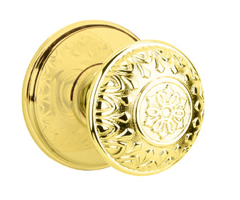 Emtek Lancaster Knob with Watford Rosette