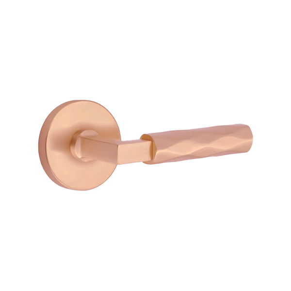 Emtek L-Square Tribeca Door Lever with Disk Rosette