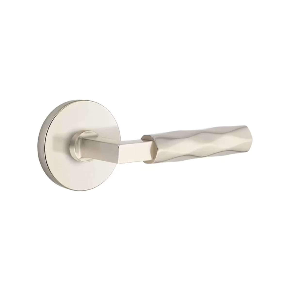Emtek L-Square Tribeca Door Lever with Disk Rosette