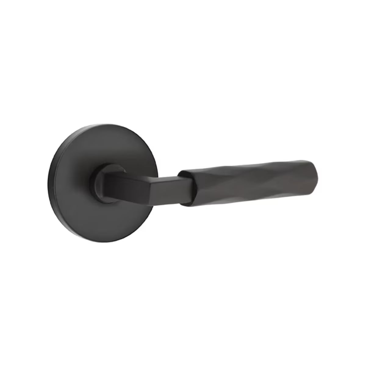 Emtek L-Square Tribeca Door Lever with Disk Rosette
