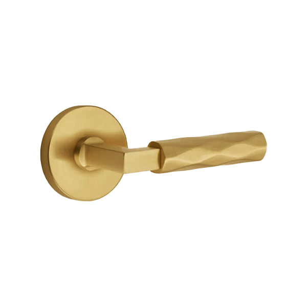 Emtek L-Square Tribeca Door Lever with Disk Rosette