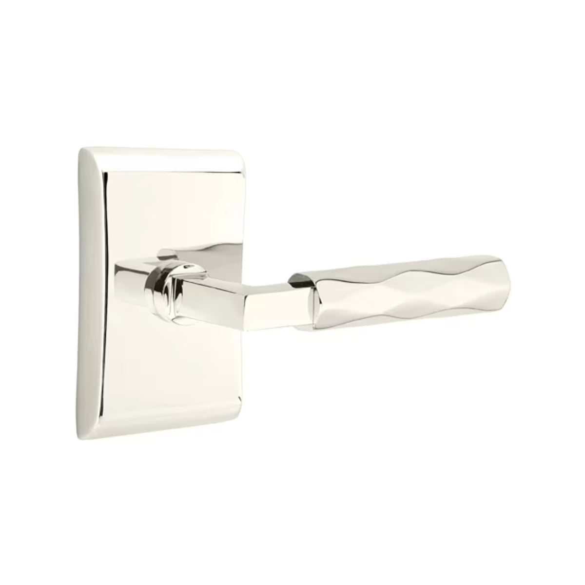 Emtek L-Square Tribeca Door Lever with Neos Rosette