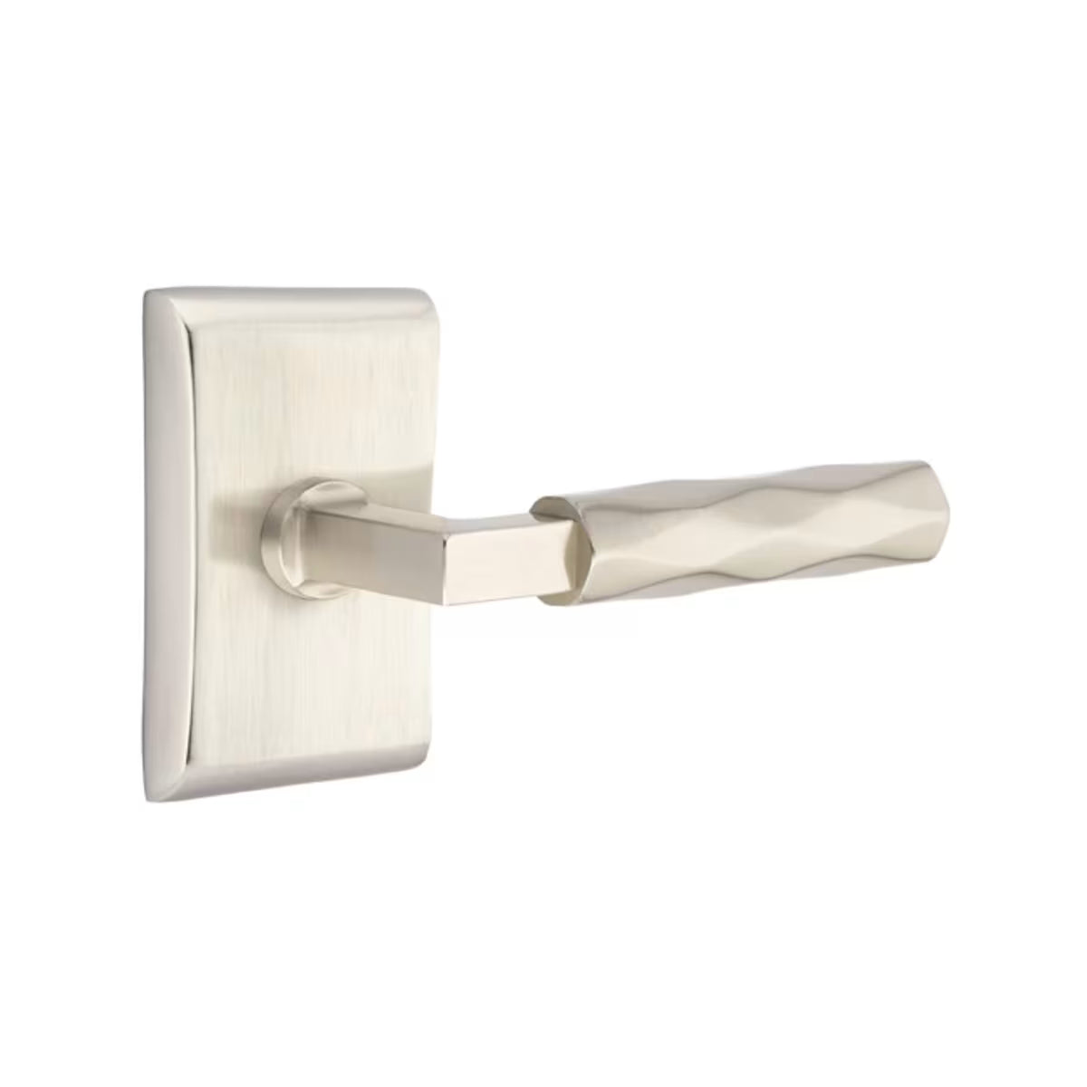 Emtek L-Square Tribeca Door Lever with Neos Rosette
