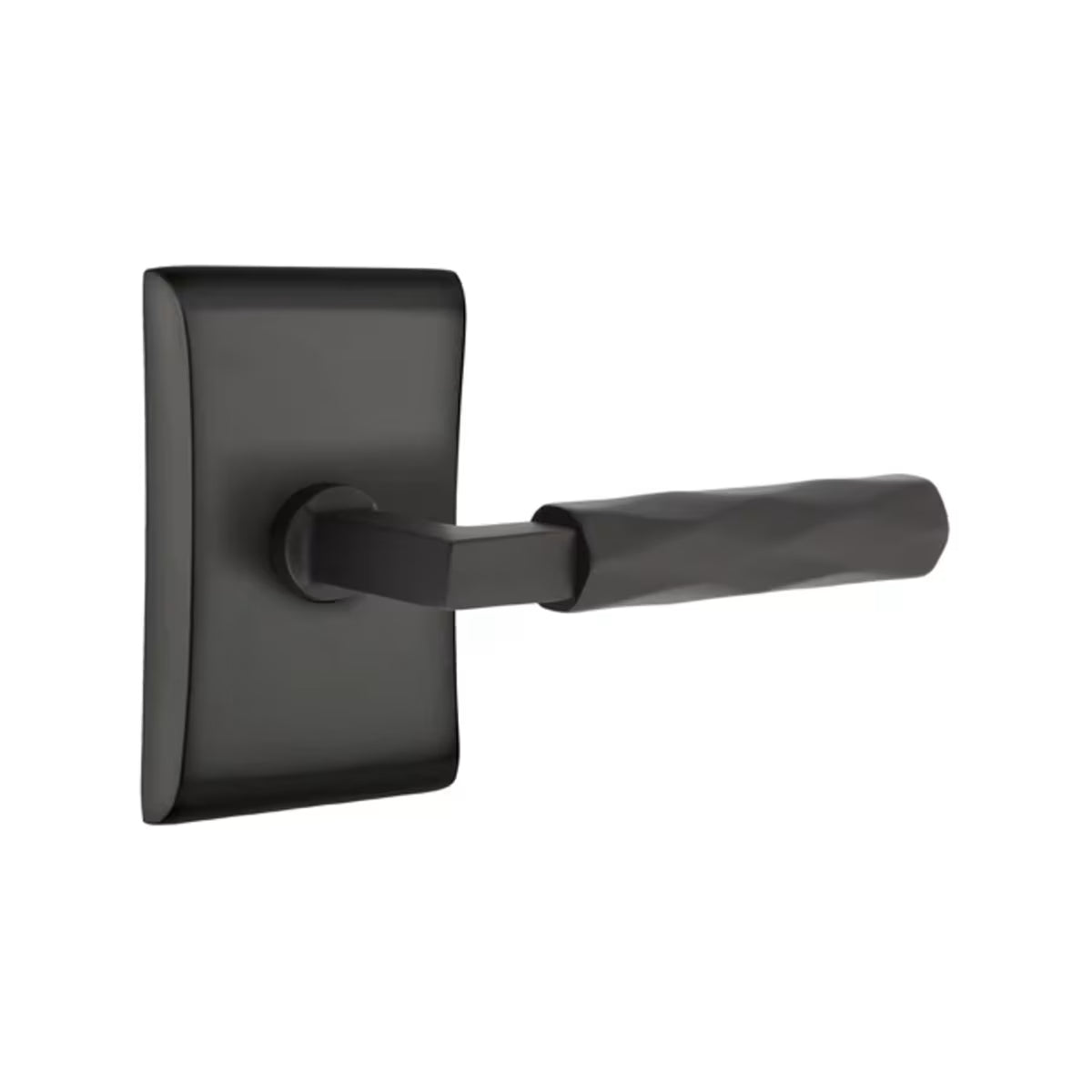 Emtek L-Square Tribeca Door Lever with Neos Rosette