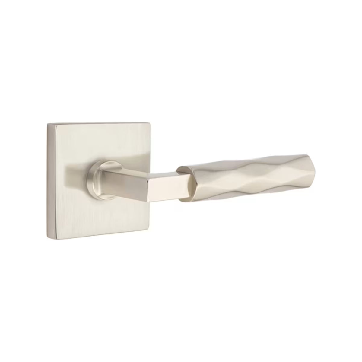 Emtek L-Square Tribeca Door Lever with Square Rosette