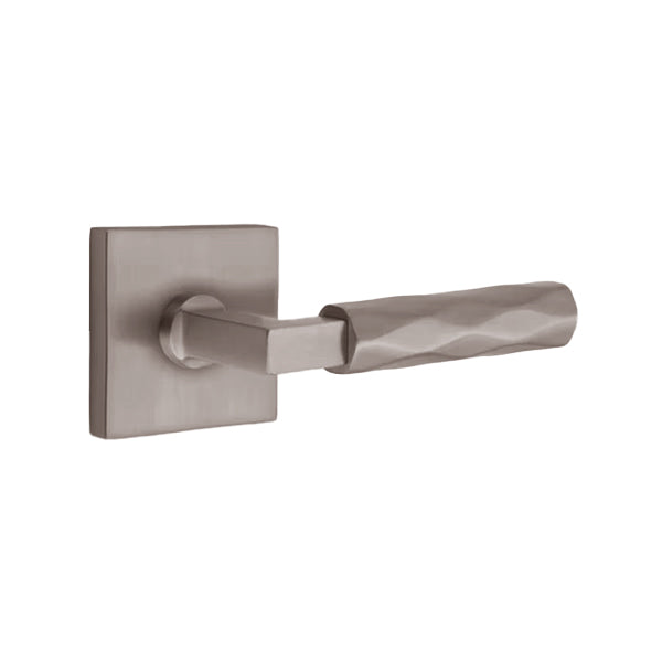 Emtek L-Square Tribeca Door Lever with Square Rosette