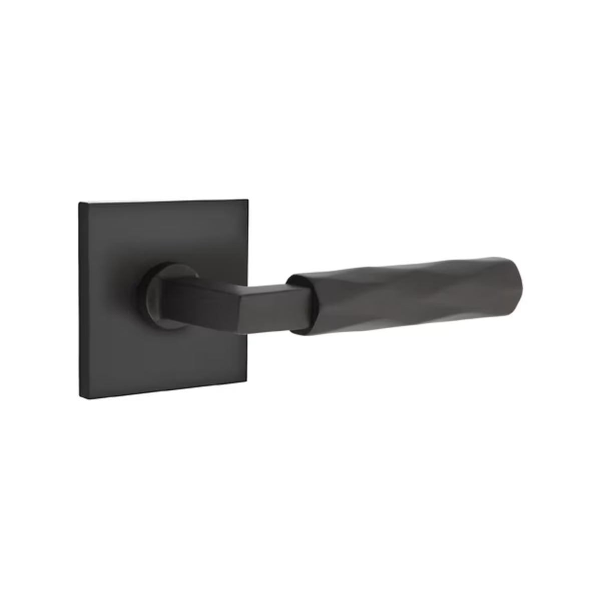 Emtek L-Square Tribeca Door Lever with Square Rosette
