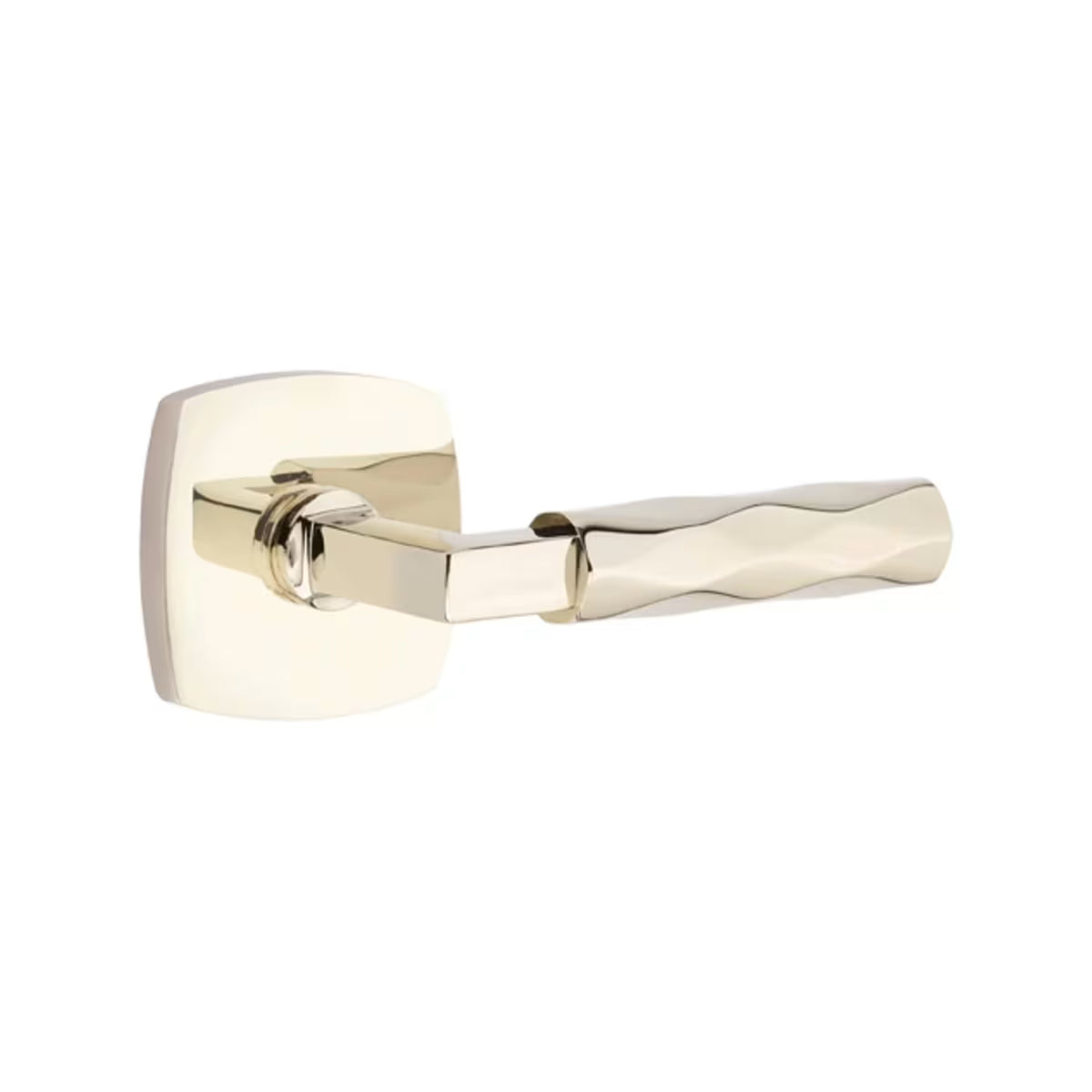Emtek L-Square Tribeca Door Lever with Urban Rosette