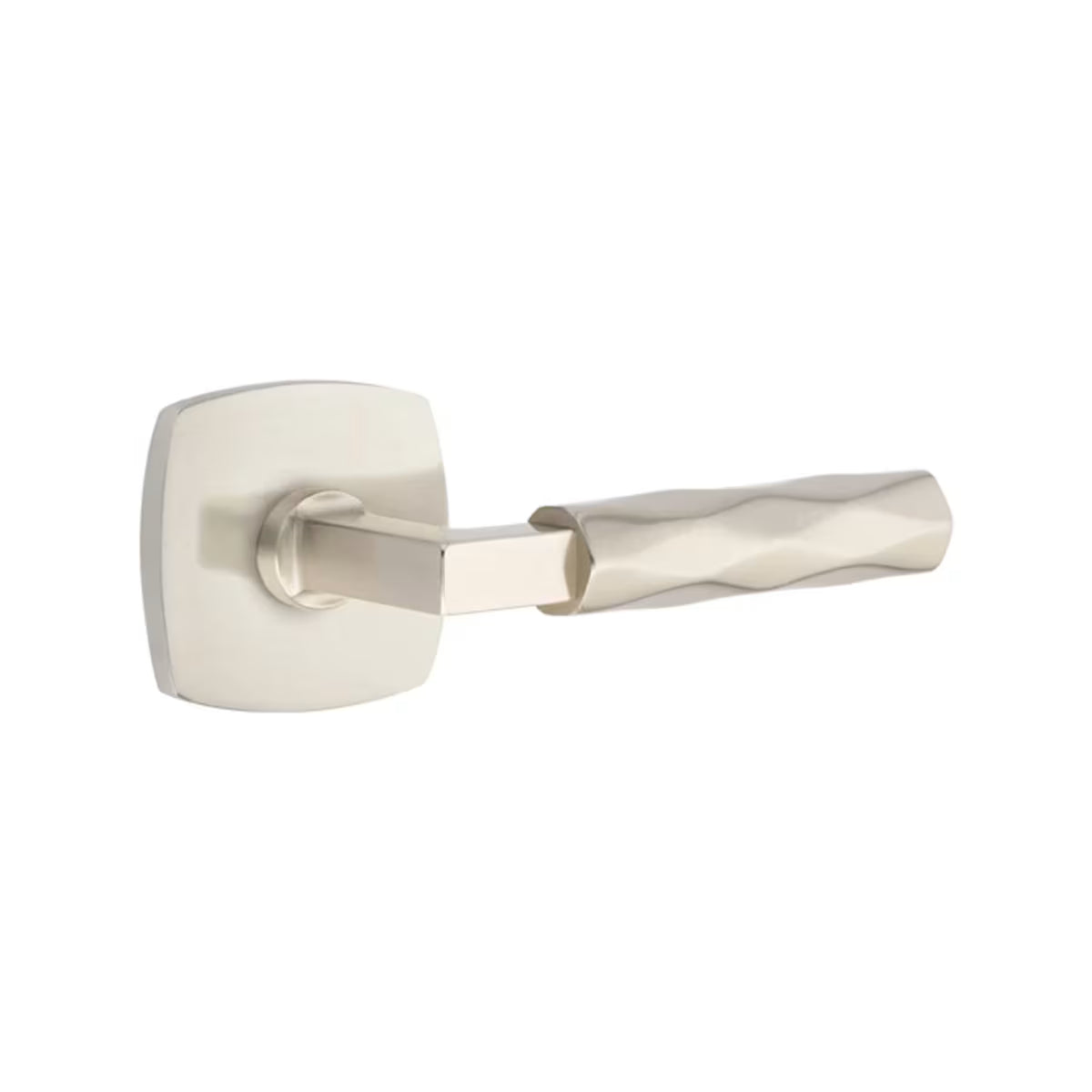 Emtek L-Square Tribeca Door Lever with Urban Rosette