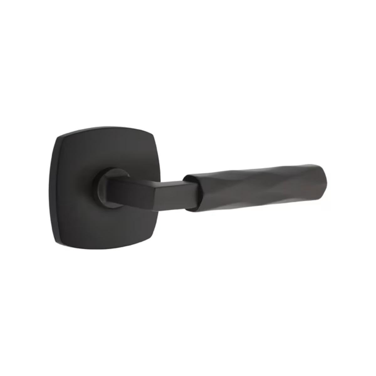 Emtek L-Square Tribeca Door Lever with Urban Rosette
