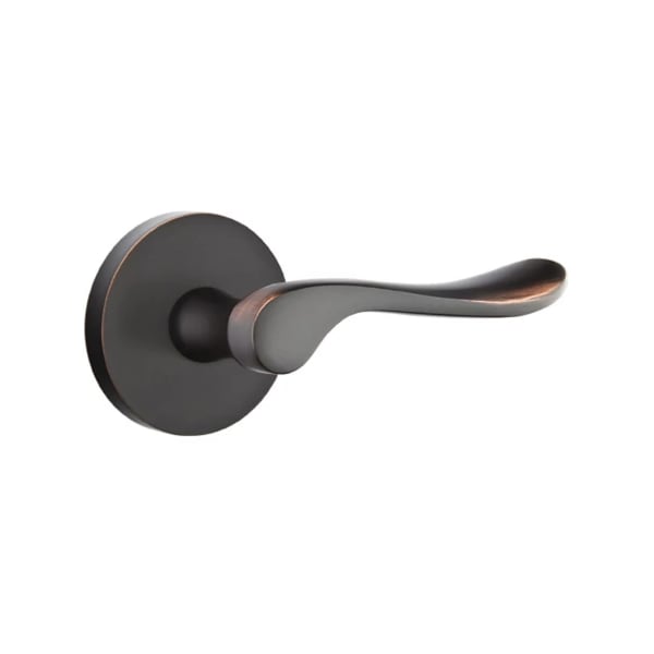 Emtek Luzern Interior Mortise Lever with Disk Rosette