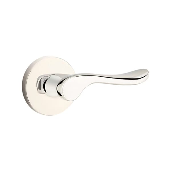 Emtek Luzern Interior Mortise Lever with Disk Rosette