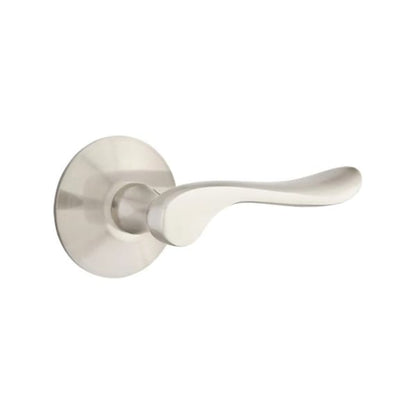Emtek Luzern Interior Mortise Lever with Modern Rosette