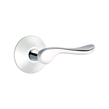 Emtek Luzern Interior Mortise Lever with Modern Rosette