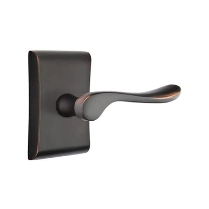 Emtek Luzern Interior Mortise Lever with Neos Rosette