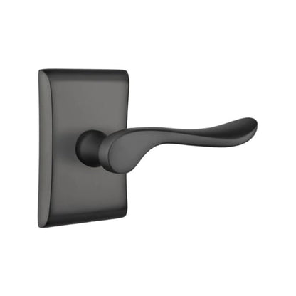 Emtek Luzern Interior Mortise Lever with Neos Rosette