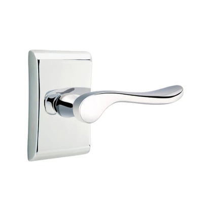 Emtek Luzern Interior Mortise Lever with Neos Rosette
