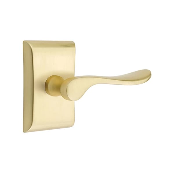 Emtek Luzern Interior Mortise Lever with Neos Rosette