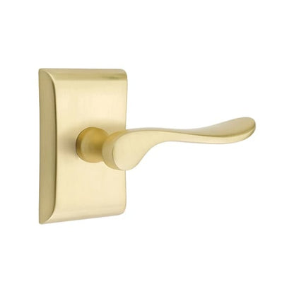 Emtek Luzern Interior Mortise Lever with Neos Rosette